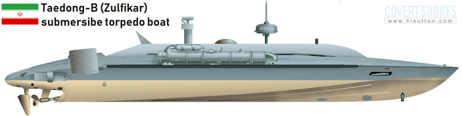 Iran 'Zulfikar' Submersible Torpedo Boat